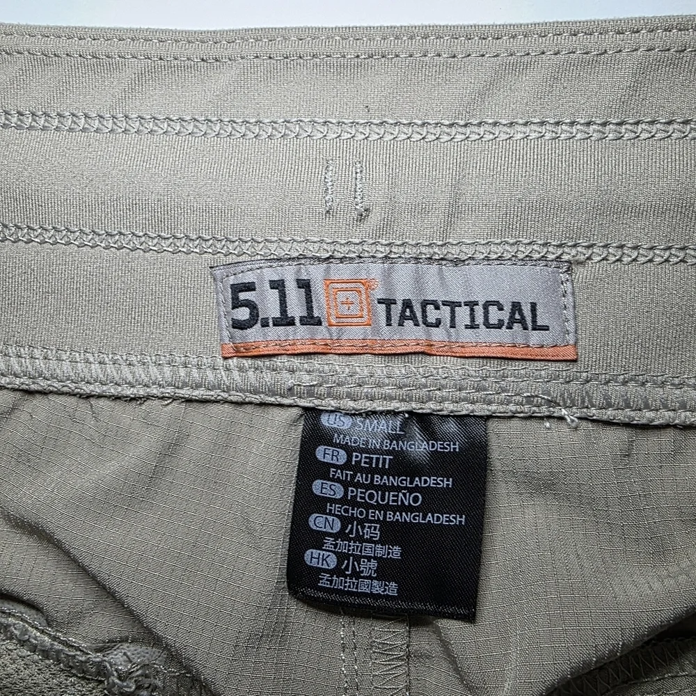 5.11 Tactical Shorts Womens Small Merina Mid Rise Bottoms Athletic Pockets